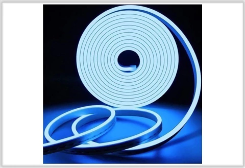 FITA LED NEON 5M 10W/M AZUL 12V IP65