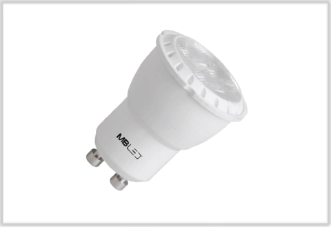 LÂMPADA MINI DICRÓICA LED 3W 3000K GU10