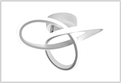 PLAFON MODERNO LED 20W INFINITO LUZ 3/1 SWITCH