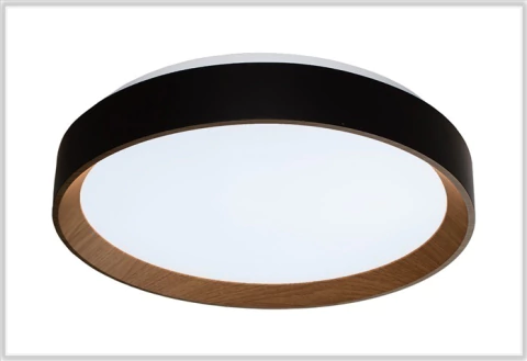 PLAFON ARBOS LED 24W 3 TONS PRETO