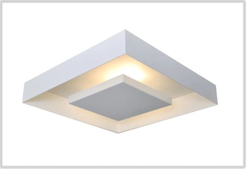 PLS 6009 - PLAFON REBATEDOR 2X E27 35X35CM