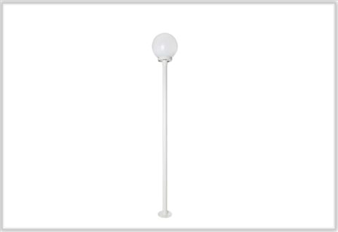 POSTE SIMPLES BOCA 15 100% ALUMINIO