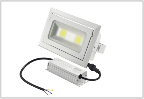 LUMINÁRIA RETANGULAR LED 40W 3000K