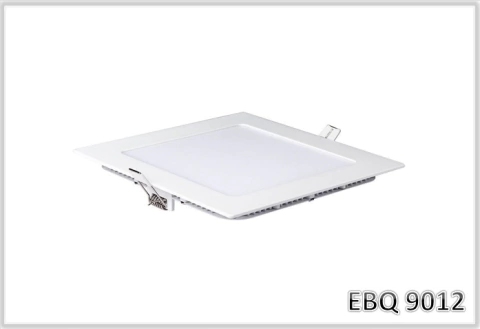 EBQ 9012 - PLAFON EMB PAINEL LED 12W 17CM 4000K