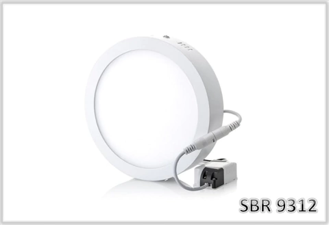 SBR 9312 - PLAFON SOB PAINEL LED 12W 17CM 3000K