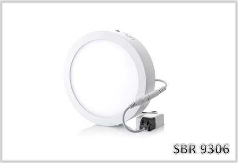 SBR 9306 - PLAFON SOBREPOR PAINEL LED 06W 6000K