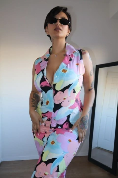 Vestido Amapola Celeste