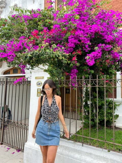 Chaleco Lino Margarita - tienda online