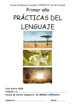 SF - EEST Nº2 - 1º AÑO - PRÁCTICAS DEL LENGUAJE - CUADERNILLO ANUAL + NOVELA - AMOR / SOSA / VENENCIA / ALDERETE - comprar online