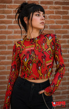Remera manga larga Stones Voodoo Lounge