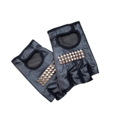 GUANTES MITONES CON TACHAS