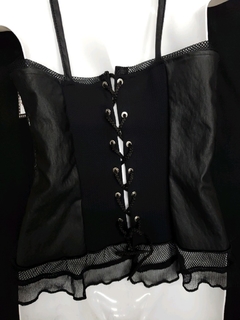 Corset Cuerina y Vinilo - comprar online