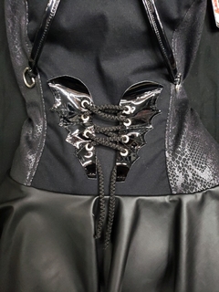 Corset con faldón - Tela y Cuerina  en internet