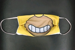 Tapabocas homero Simpson - sonriendo 