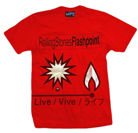 Remera THE ROLLING STONES FLASHPOINT
