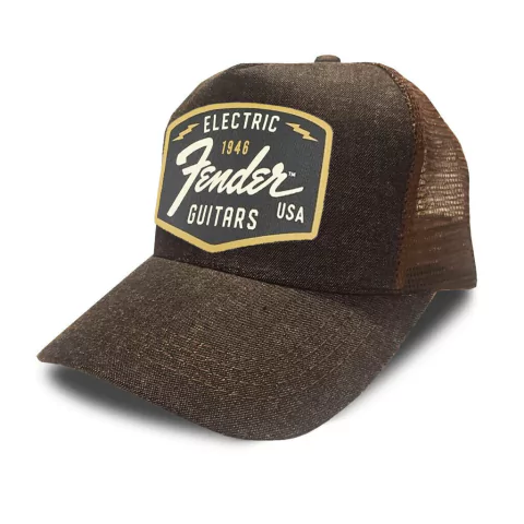 Gorra trucker denim fender