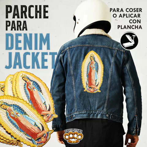 Parche espalda para campera de jeans