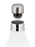 Botella térmica de acero inoxidable blanco esmaltado 500ML Sublimable - comprar online
