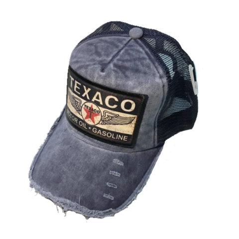 Gorra Trucker Texaco Gabardina Prelavada - comprar online