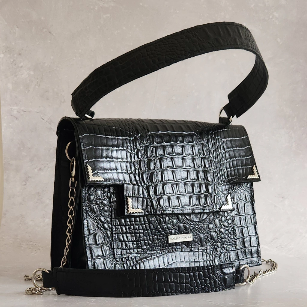 Cartera Stella Maris negra