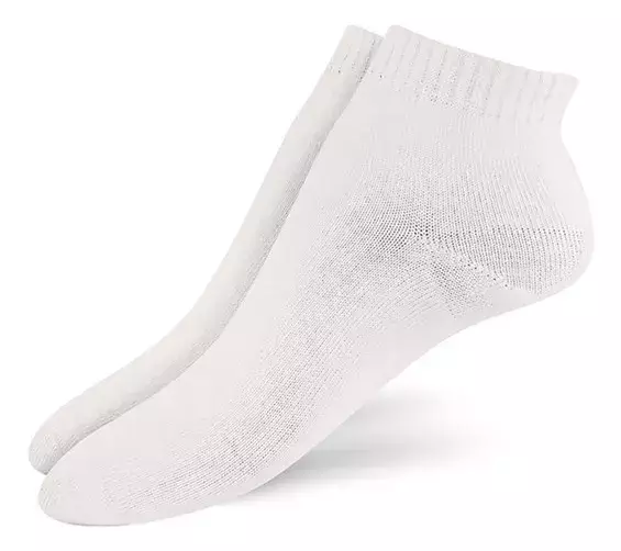 Pack 2 Medias Elemento Soquete Blanco Talle 3 Calzado 27 28 - comprar online