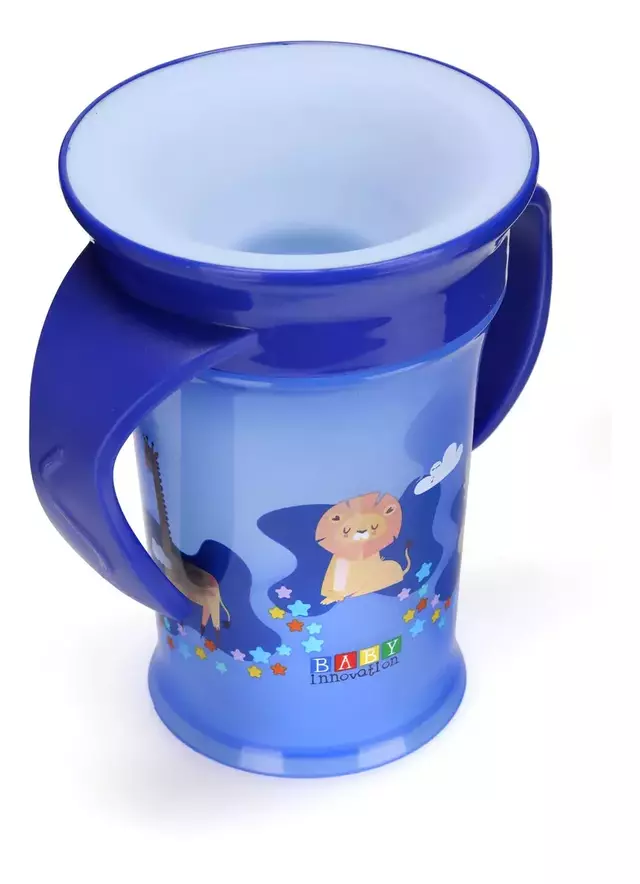 Vaso Bebé Antiderrame 360 Antivuelco 210 Ml Con Asas - Tienda Peques - Artículos para Bebes - Juguetes - Rodados & Mas