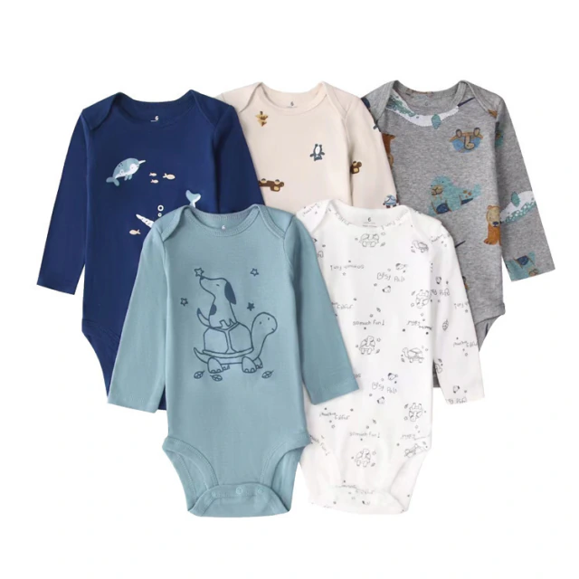 Set 5 Piezas Carters Body Manga Larga Nene 18 Meses China - comprar online