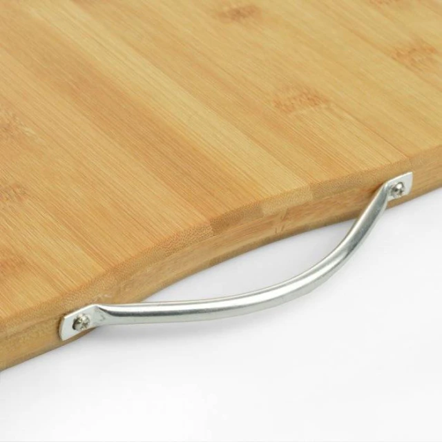 Tabla Para Picar De Corte Bambu Con Manija 22x32cm Cortar en internet