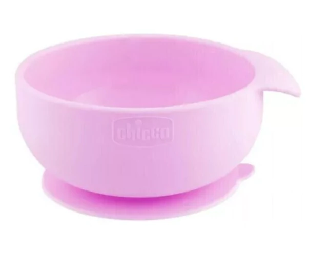 Bowl Silicona Bebe Chicco Easy Bowl Con Sopapa +6m - comprar online