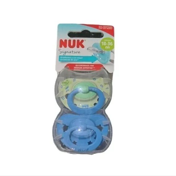 Set 2 Chupetes Nuk Signature 0-6 | 6-18 | 18-36 Meses en internet