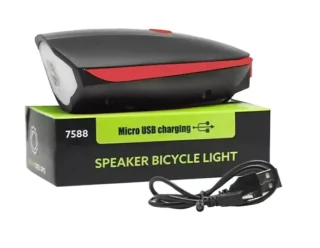 Luz Led Frontal Para Bicicleta Recargable De 250 Lumens