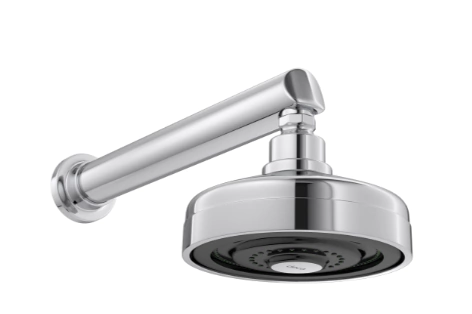 Chuveiro Acqua Plus parede com tubo cromado 1990.C.CT Deca