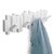 Cabideiro De Parede Retrátil Sticks Branco Design Umbra - comprar online