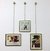 Porta Retratos de Parede Fotochain Dourado (Kit 03pc) - Delar