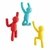 Cabideiro De Parede Buddy Colorido (03pc) - loja online