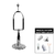 Pié Metálico (Base) Mod: 45 PLATA - comprar online