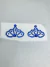 Strass Autoadhesivo Corona AZUL