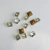 Strass cónico cuadrado cristal 6x6mm - buy online