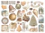 Die cuts surtidos - WHITE CHRISTMAS - STAMPERIA - comprar online