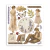 Rub on selection - FLOWERS AND POEMS- 6 PAGINAS - STAMPERIA - en internet