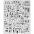 Stencil grueso 20X25 - CHRISTMAS - Stamperia - - comprar online