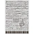 Stencil grueso A3- XL 30X42- SYMPHONY- Stamperia - - comprar online