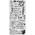 Stencil grueso 12x25 - FLOWERS AND POEMS - Stamperia