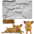 Molde (1439) Animales - Vanesa Pena