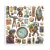 Album 20X20- A NEW BEGINNING -10 Hojas dobles - Stamperia - - Vanesa Pena