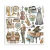 Album Scrapbooking- SYMPHONY - 20X20 -10 Hojas dobles - STAMPERIA - en internet