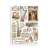 Washi pad A5 -SYMPHONY- 8 Hojas - STAMPERIA - Vanesa Pena