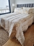 Acolchado Stripes Gold (rayas oro y despeluche) BOHO CHIC