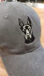 Gorra de gabardina gris Perro Doberman en internet