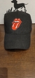 Gorra de gabardina negra Lengua Rolling stone en internet